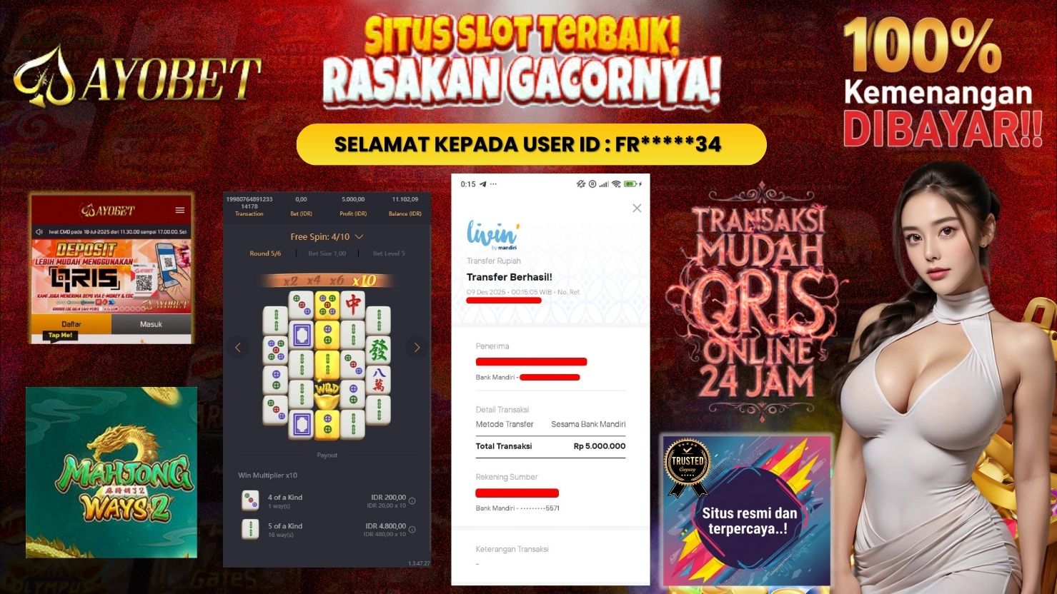 AYOBET JACKPOT SLOT MAHJONG WAYS 2